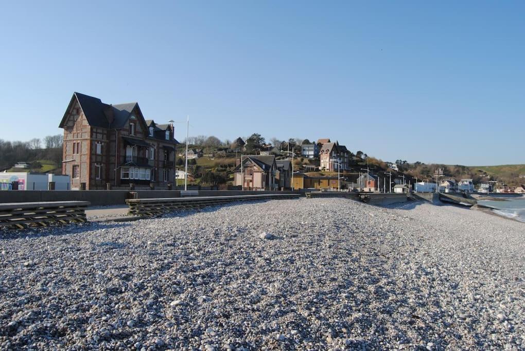 Albatros Studio A Moins De 50 Metres De La Plage, Vue Degagee Sur La Vallee Veulettes-sur-Mer Kültér fotó
